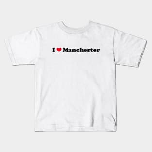 I Love Manchester Kids T-Shirt